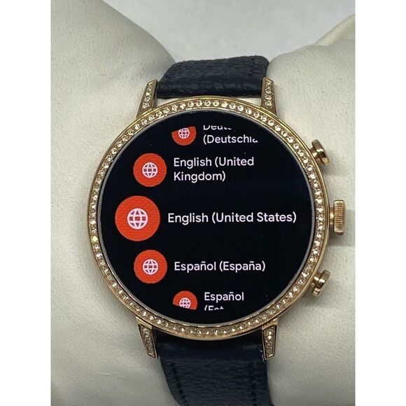 Fossil Gen 4 Authentic Digital Dial Smart Watch Custom Band FTW6015 DC139 - Picture 2 of 12